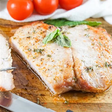 Mushroom Stuffed Pork Chops - TC Farm