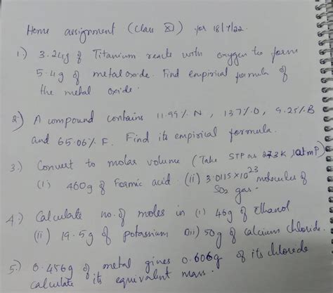 convert to molar volume take stps 273 K and 1 or 1 MP 460 gram formic ...