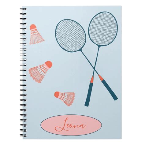 Notebook Badminton Design 的图像结果