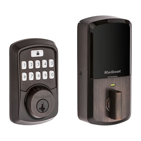 Kwikset Aura Venetian Bronze Smart Lock Electronic Deadbolt Bluetooth ...