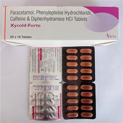 XYCOLD-FORTE Tablets MEDFENCE LABS