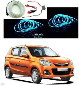 XZRTZ 5M Neon LED Light Glow EL Wire String Strip Rope Tube + 12V Power ...