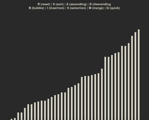 Sorting Visualizer Create Bars 的图像结果