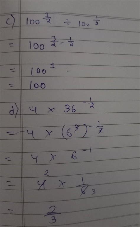 Simplify using laws of exponents: - Brainly.in