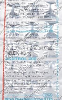 Acutrol 400 MG Tablet (15): Uses, Side Effects, Price & Dosage | PharmEasy