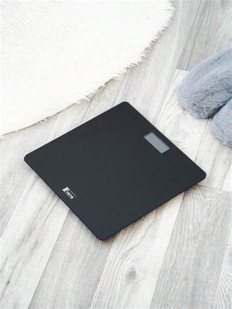 Square Rounded Glass Panel Weight Scale Household High-Precision ...