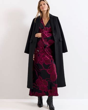 Phase Eight Rhea Printed Satin Maxi Dress | Ambrose Wilson