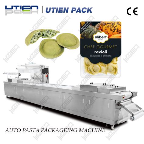 China Commercial Pasta Map Packaging Machine, Fresh Pasta Auto Process ...