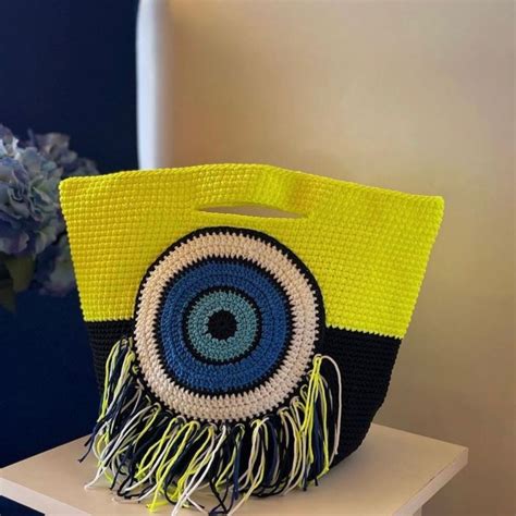 TOPAZ EVIL EYE BAG – Babe Couture