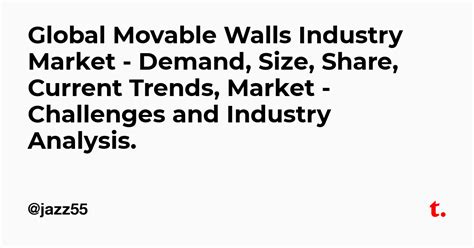 Global Movable Walls Industry Market - Demand, Size, Share, Current ...