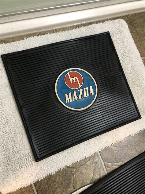 Vintage floor mats? : r/mazda