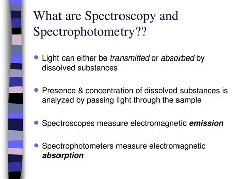 Rezultat imagine pentru Spectrophotometry Introduction