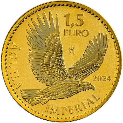 2024 Spain Spanish Imperial Eagle 1 oz Gold Reverse Proof Coin