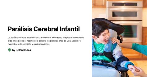 Parálisis Cerebral Infantil