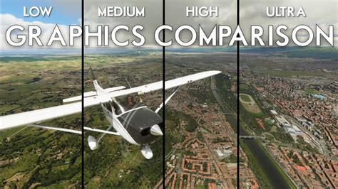 Microsoft Flight Simulator 2020-Low与Ultra Graphics比较