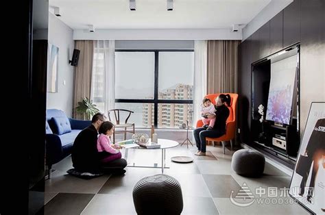 80平米三室一厅新房装修设计：复合功能设计让空间功能更完备-上海装潢网