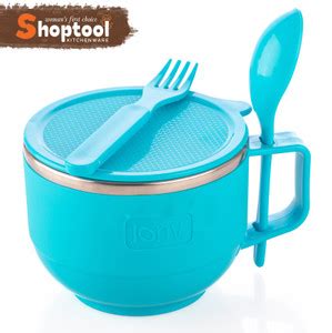 Shoptool Stainless Steel, Plastic Soup Bowl Stainless Steel Soup Bowl ...