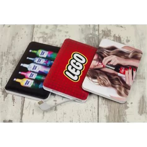 Card shape power bank 2500mAh in bulk for corporate gifting ...