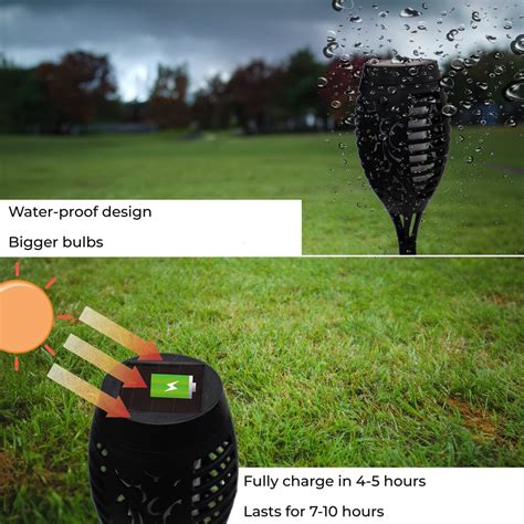 Trustbasket Solar Flame Spike Light – TrustBasket