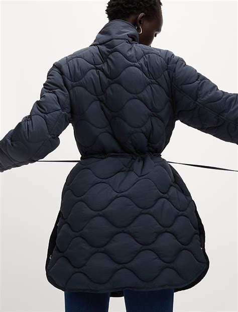 Buy Thermowarmth™ Quilted Coat at Marks & Spencer