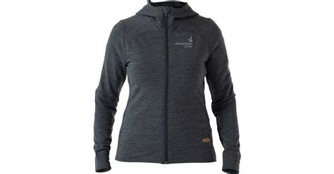 Swarovski Women's Merino Hoodie ( Anthracite, Large) 60804 B&H