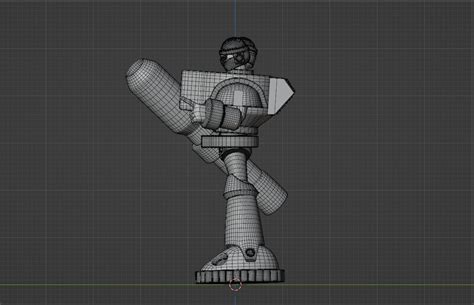 Searchman - Megaman 3D Model by Summerforce