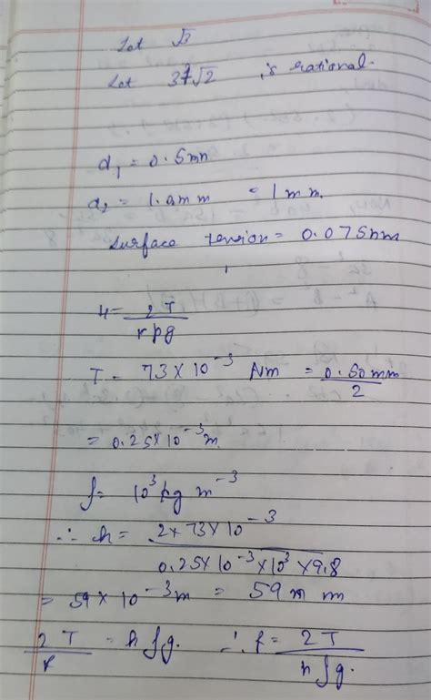 glass u-tube is inverted with.open ends of the straight limbs of ...