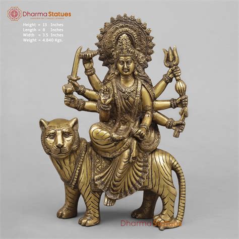Buy Brass Durga Statue Collection| Lowest Prices Online | Order Now ...