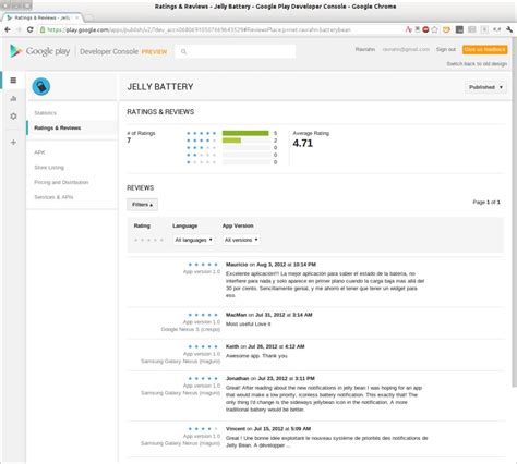 Image result for Android Developer Console