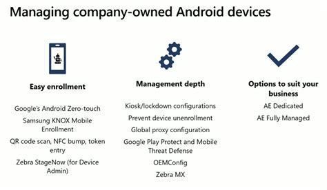 Device Management and Privacy Screen Android Intune Company 的图像结果