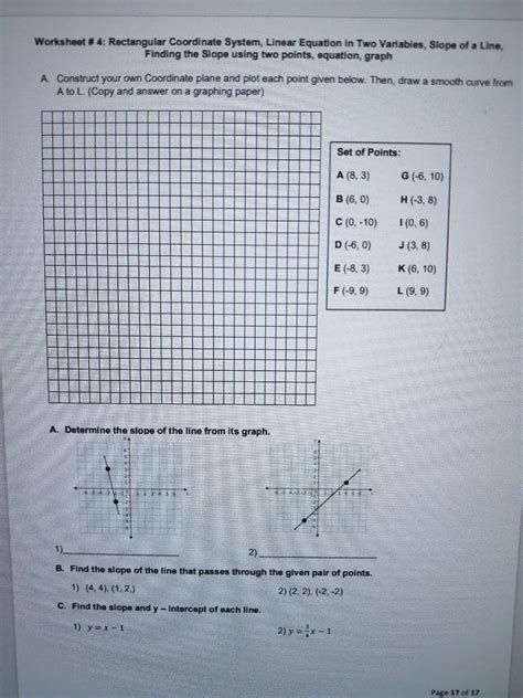 Rectangular Coordinate System Worksheet 的图像结果