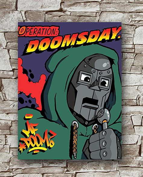 Zero.o MF Doom-Operation Doomsday Poster Size 18 Inches X 24 Inches,MF ...