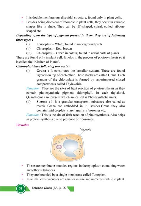 Image result for Class 9th Science Chapter 5 Cell Explanation