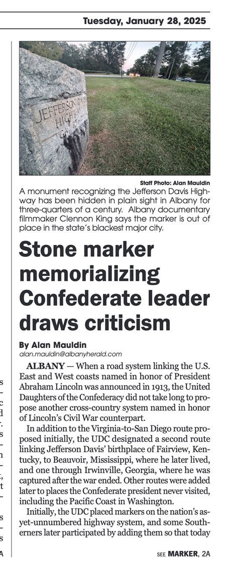 Black Albany, heads up. A monument honoring a man who led the cause to ...