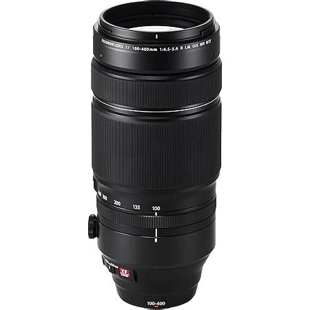 Fujinon XF100-400mmF4.5-5.6 R LM OIS WR Zoom Lens by Fujifilm - Black ...