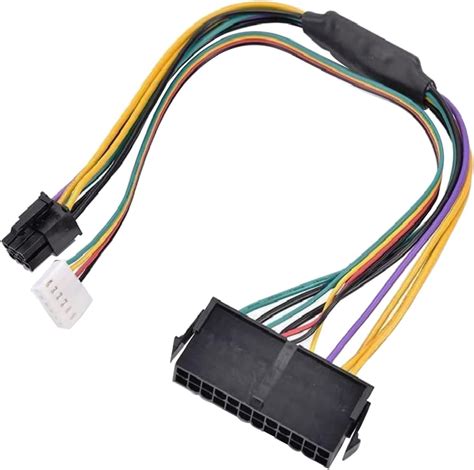 PARUHT ATX 8 Pin Male to 2X8 Pin PCI-E (6+2 Pin) Male ATX Power Supply ...