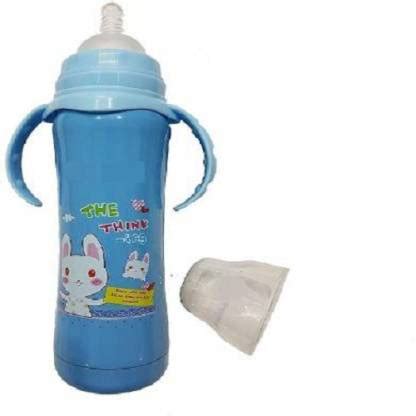 Honey Shopee Baby Steel Feeding Bottle - 240 ml( BLue) - 240 ml - steel ...