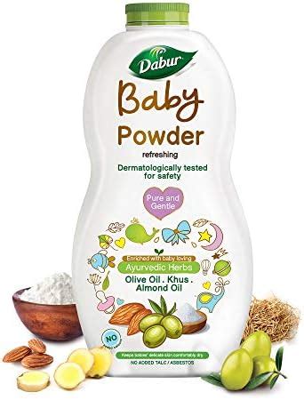 Buy Dabur Baby Powder: Talc and Asbestos Free | With Oat Starch ...