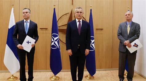 Finland and Sweden Apply to Join NATO Alliance - The New York Times