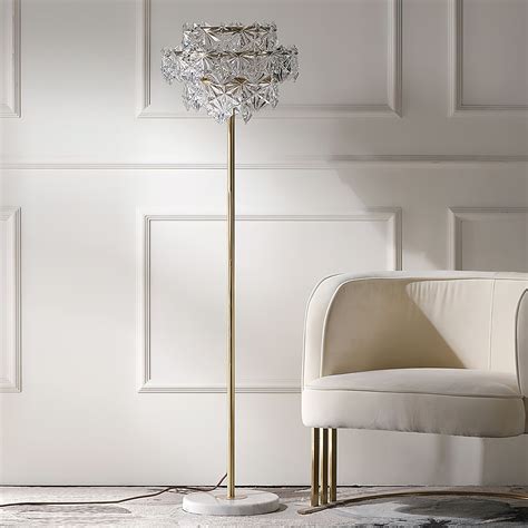 Snowflake Crystal Floor Lamp - Mooielight - Snowflake Crystal Floor Lamp