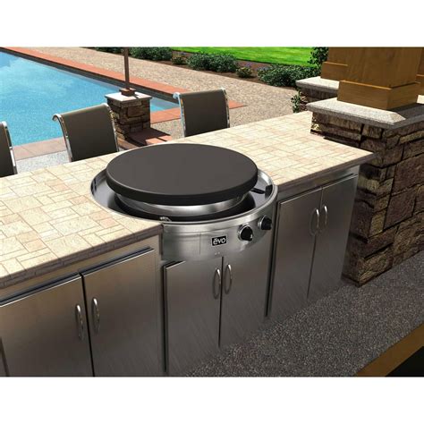 Evo Affinity Classic 30G Built-In Flattop Natural Gas Grill : BBQ Guys