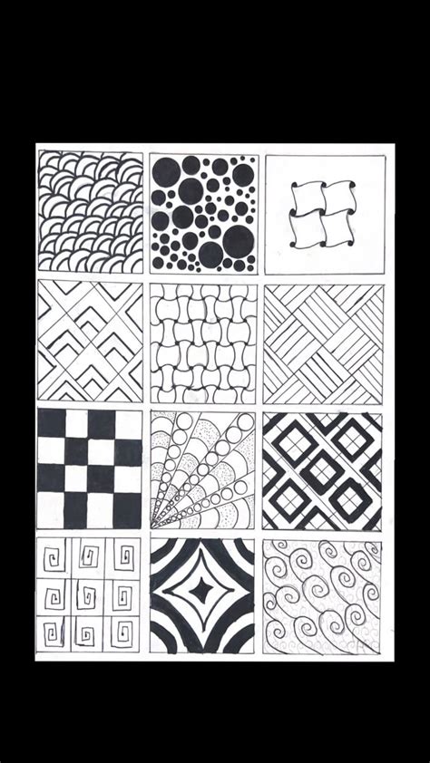 Zentangle Patterns 的图像结果
