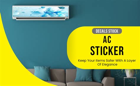 Decals Stock AC Stickers for Air Conditioner for Home Living Office ...