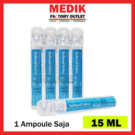 Opto-Pharm Eye Wash Buffered Saline 15ml | Shopee Malaysia