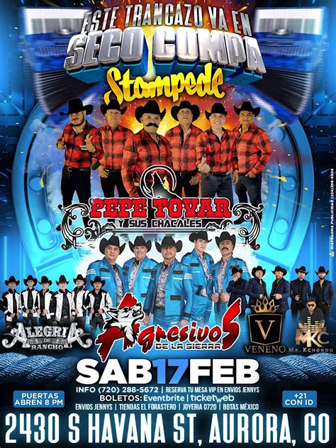 Pepe Tovar y Sus Chacales - Agresivos de La Sierra - Veneno - Alegria ...