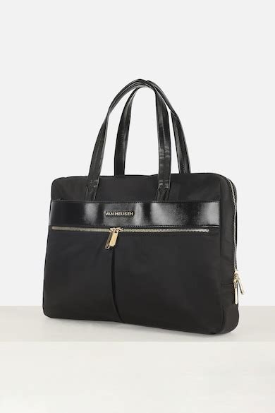Buy Women Black Solid Formal Handbag Online - 39907937 | Van Heusen