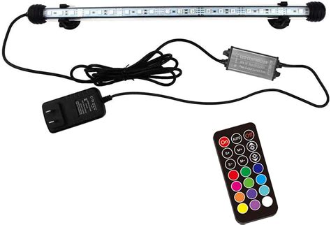 Buy COVOART LED Aquarium Light, 15 inches Fish Tank Light RGB Color ...