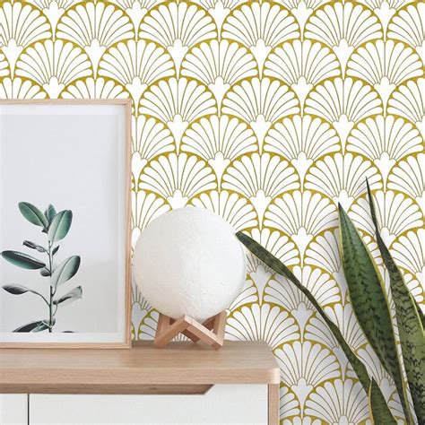 Veki Paper, Vinyl Floral & Botanical White, Gold Wallpaper Price in ...