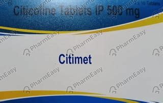Citimet 500 MG Tablet (10): Uses, Side Effects, Price & Dosage | PharmEasy