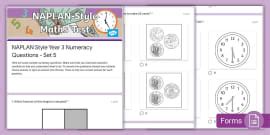 NAPLAN Online Practice Test Year 3 (teacher made) - Twinkl